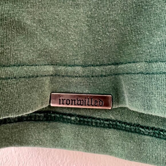 Ironwilled STAPLE OVERSIZED TEE - VINTAGE GREEN (Men/X- Large) - Picture 5 of 5
